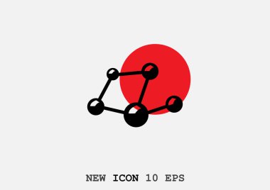 Moleküler bileşik web simgesi