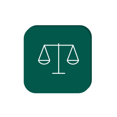 Ölçekler web simgesi. vektör tasarımı     