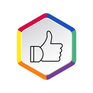 Basit simgeyi parmakla