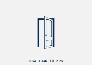 açık kapı simgesi