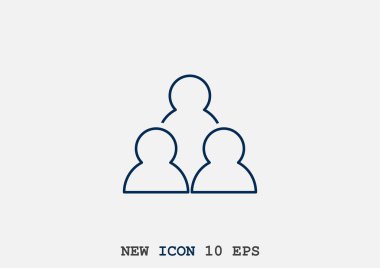 Grup insanların web simgesi