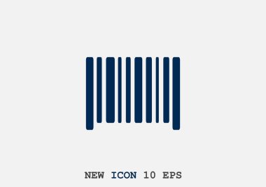 Basit barkod web simgesi