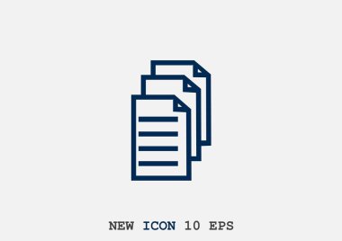 dosyaları web simgesi, vektör tasarımı