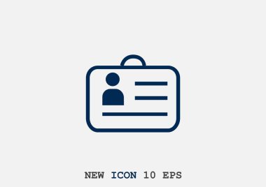 kimlik kartı simgesi