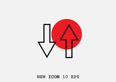 İki ok simgesi, geriye doğru kavramı