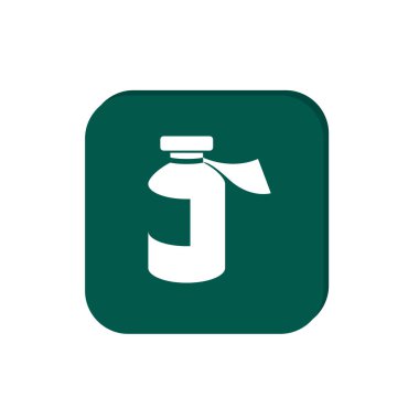 Tıp şişe web simgesi