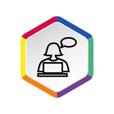 Video konferans simgesi