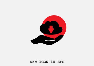 bulut web indir simgesi