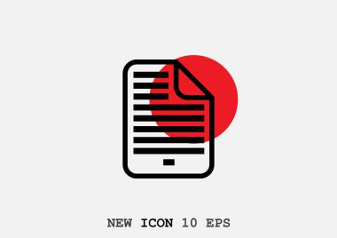 dosya web simge vektör çizim