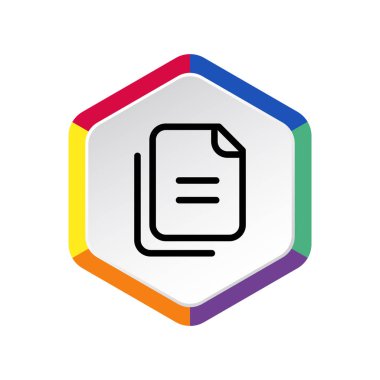 Dosyaları veya belgeleri web simgesi