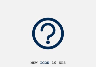 Soru işareti simgesi