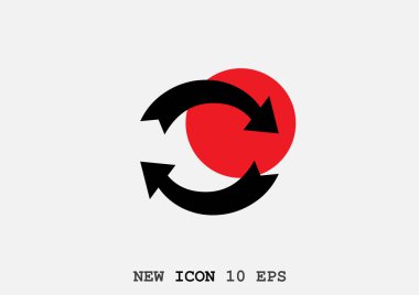 döndürme oklarını bir daire içinde 