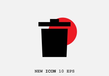 çöp kutusu simgesi web