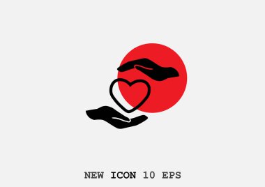 el işareti vektör çizim 