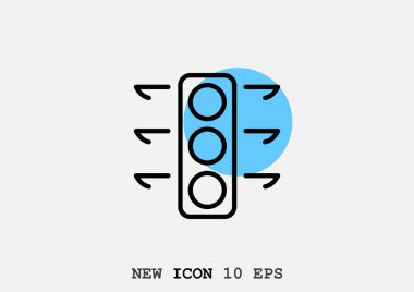trafik ışıkları web simgesi