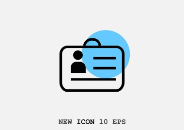 kimlik kartı simgesi