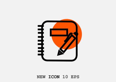 Not defteri üzerine kalem