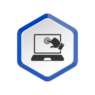 dizüstü web simgesi. 