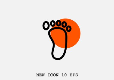 Çıplak çocuk ayak parça