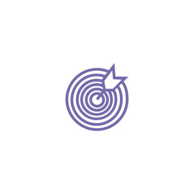 bir hedef gösteren tek simge