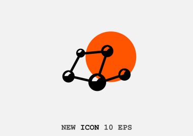 Moleküler bileşik web simgesi