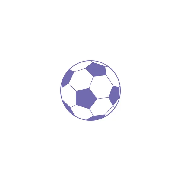 Ikona fotbalového míče — Stockový vektor