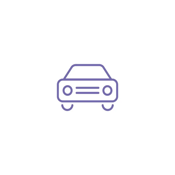 Coche icono simple — Vector de stock