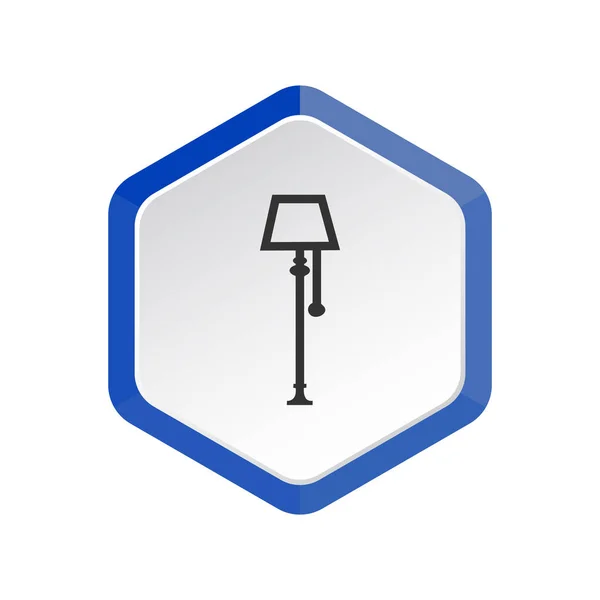 Tischlampen-Symbol — Stockvektor