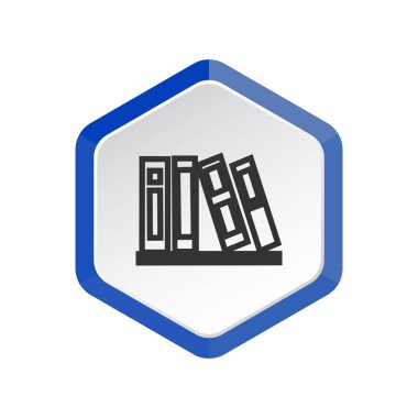 Kitap yığını simgesi