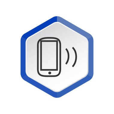 Boş ekranlı basit akıllı telefon