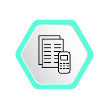 hesap makinesi web simgesi. 