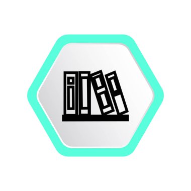 Kitap yığını simgesi