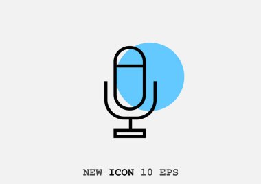 mikrofon web simgesi