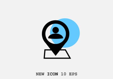 harita işaretleyici ağ simgesi