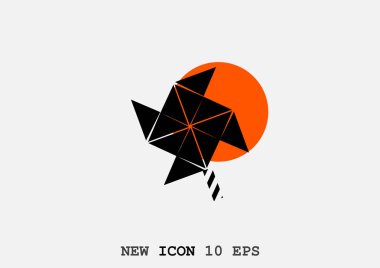 yel değirmeni pervane kanatları simgesi