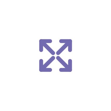 Merkez kutsal kişilerin resmi, anahat vektör çizim noktasında okları