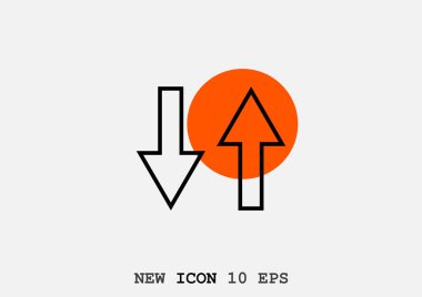 İki ok simgesi, geriye doğru kavramı