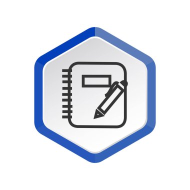 Not Defteri, vektör çizim üzerinde kalem