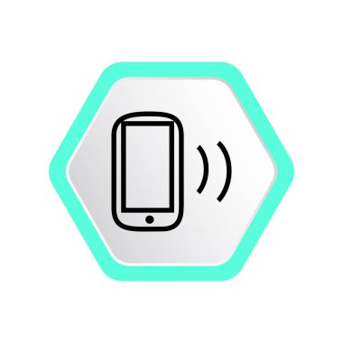 Boş ekranlı basit akıllı telefon