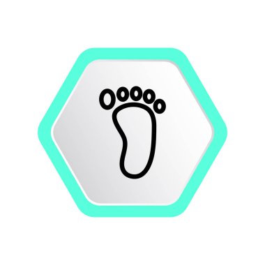 Çıplak çocuk ayak parça