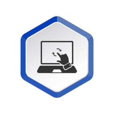 dizüstü web simgesi. 