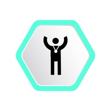 Eller yukarı, başarı kavramı yükselterek kazanan