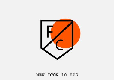 Futbol amblemi simgesi