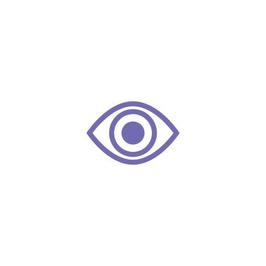 Objektif göz web simgesi