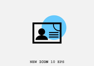 kimlik kartı simgesi