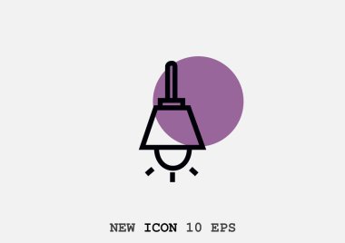 Masa lambası simgesi