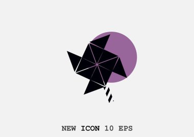 yel değirmeni pervane kanatları simgesi