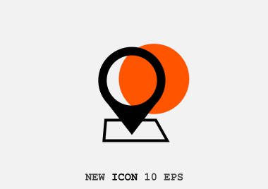 harita işaretleyici ağ simgesi