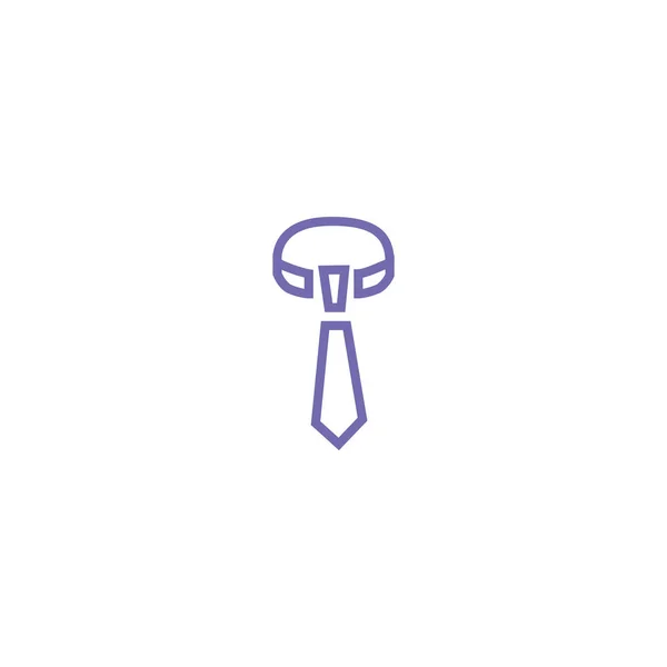 Krawatte Web-Symbol — Stockvektor
