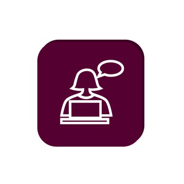 Video konferans simgesi